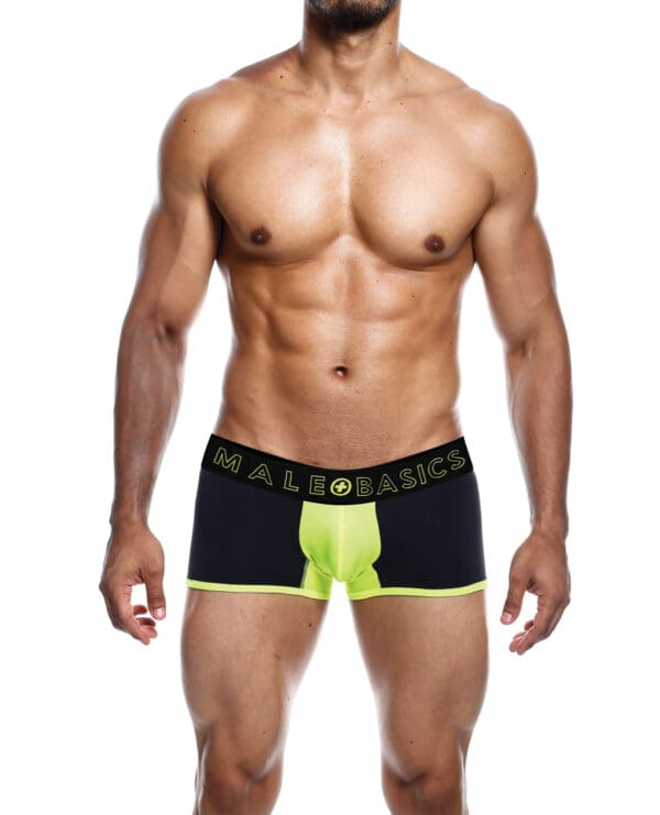 Male Basics Neon Trunk Yellow LG - Image 2