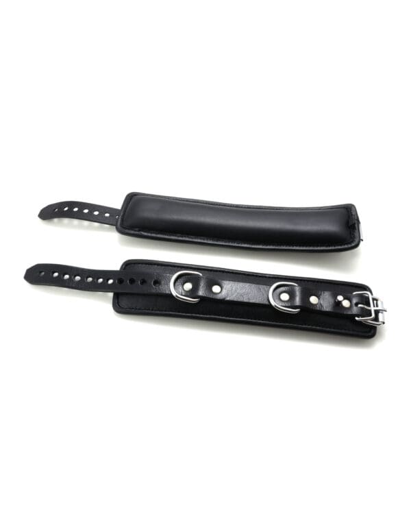 665 Padded Locking Ankle Restraint - Black - Image 2
