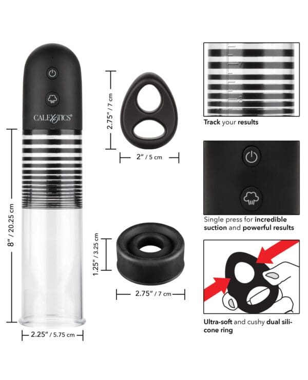 Optimum Series Rechargeable EZ Pump Kit - Clear - Image 4