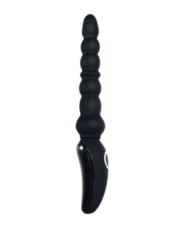 Evolved Magic Stick Beaded Vibrator - Black - Image 4