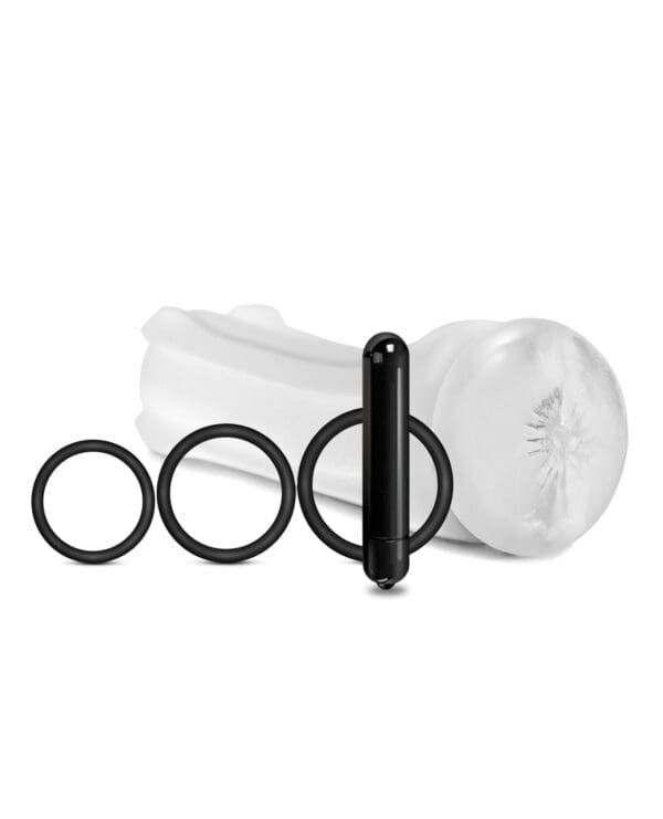MSTR B8 Bum Rush Vibrating Ass Pack - Kit of 5 Clear - Image 2