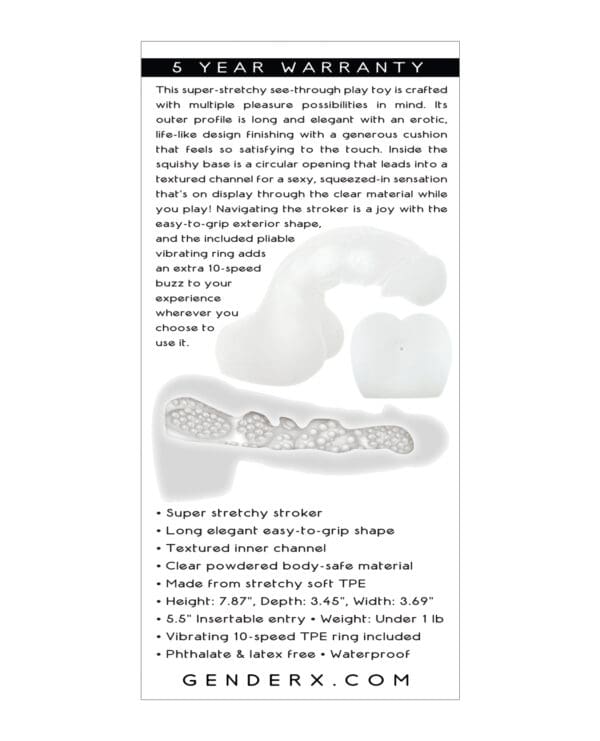 Gender X Stroke & Poke - Clear - Image 2