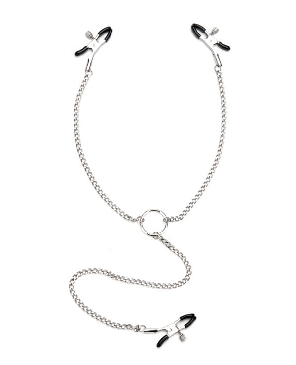 Lux Fetish Adjustable Nipple Clips & Clit Clamp - Image 3