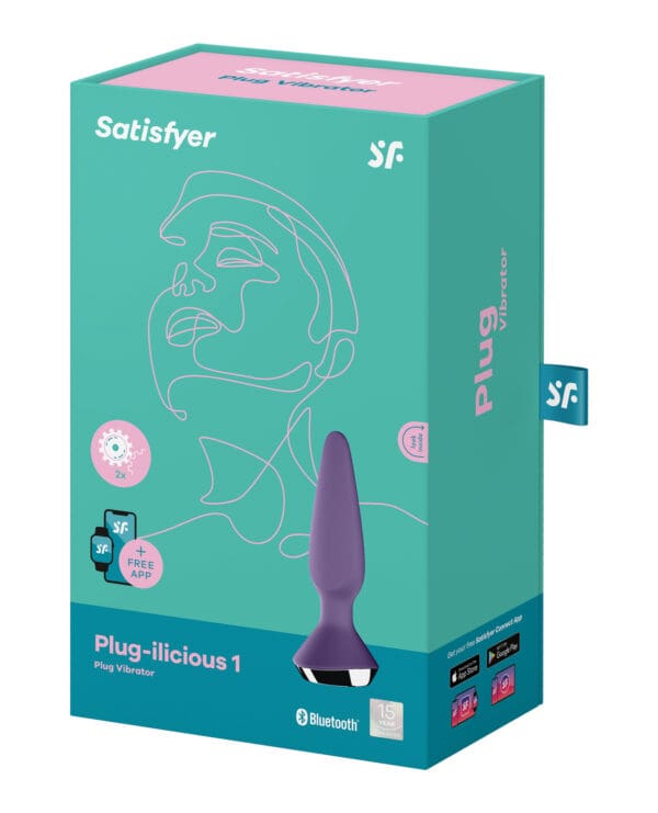 Satisfyer Plug-ilicious 1 - Purple - Image 5