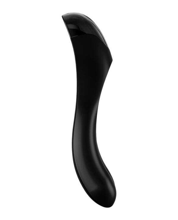 Satisfyer Candy Cane Finger Vibrator - Black - Image 3