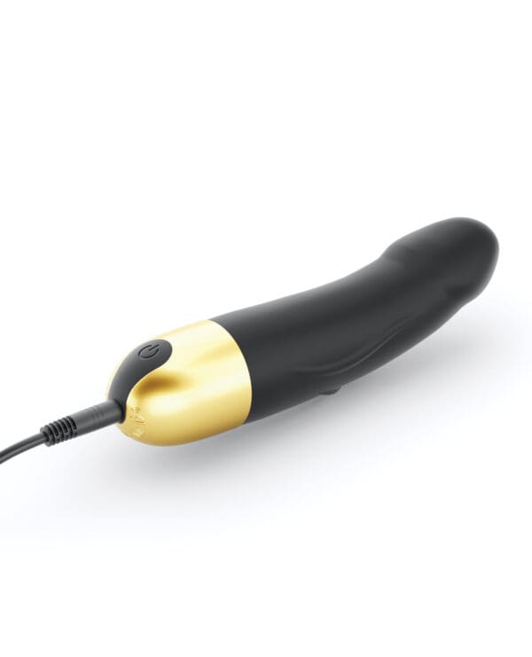 Dorcel Real Vibration S 6" Rechargeable Vibrator 2.0 - Gold - Image 4