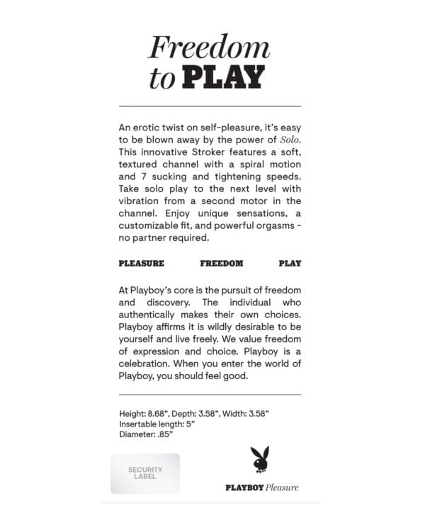 Playboy Pleasure Solo Stroker - 2 AM - Image 2