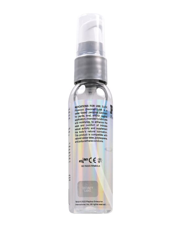 Playboy Pleasure Slick Lubricant -  2 oz Prosecco - Image 3