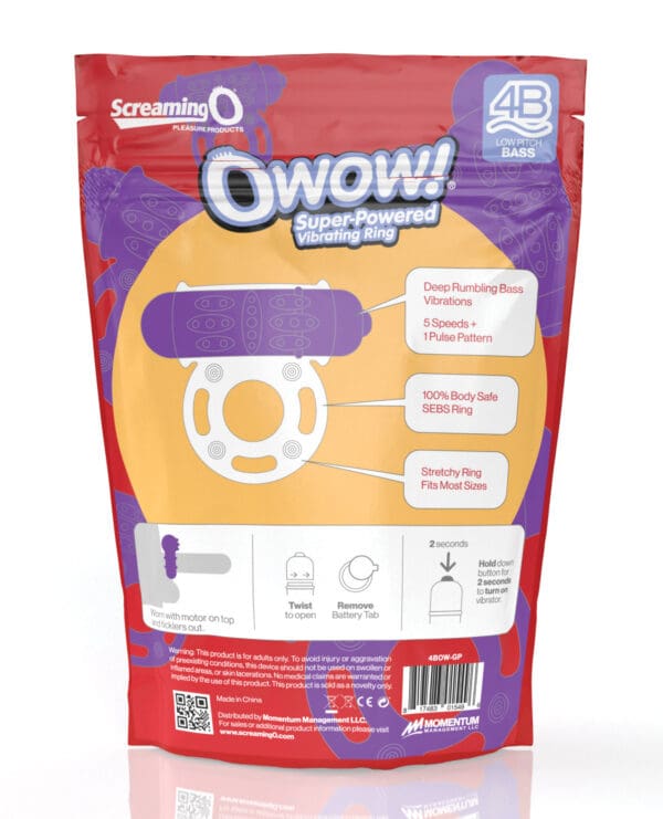 Screaming O 4B OWow - Grape - Image 5