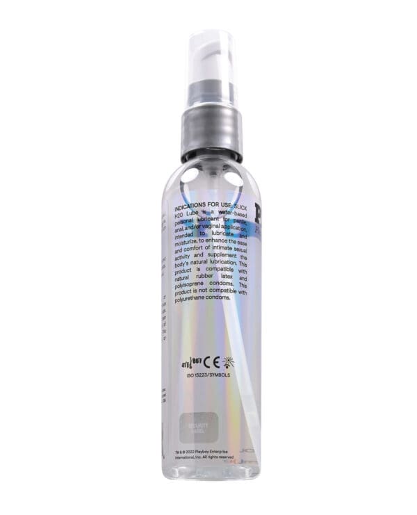 Playboy Pleasure Slick H20 Lubricant - 4 oz - Image 3