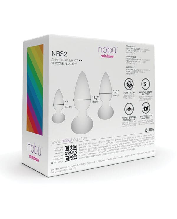 Nobu Rainbow Silicone Plug Set - Cosmic - Image 5