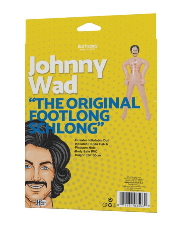 Johnny Wad w/Large Penis Blow Up Doll - Image 2