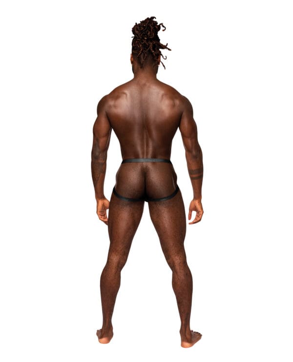 Rude Awakening Mesh Ring Jock Black L/XL - Image 2