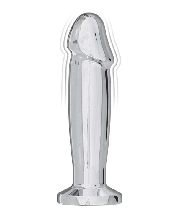 Ass-sation Remote Vibrating Metal Anal Ecstasy - Silver - Image 3