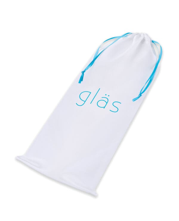 Glas 9.25" Classic Smooth Dual Ended Dildo - Clear - Image 5