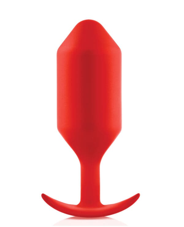 b-Vibe Weighted Snug Plug 6 - 515 g Red - Image 2