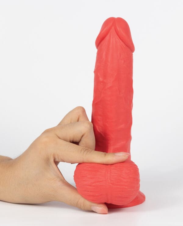 Get Lucky Mr. Ruby 7.5" Dual Layer Dong - Image 4