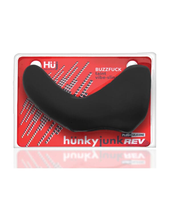 Hunky Junk Buzzfuck Sling w/Taint Vibe - Tar Ice - Image 5