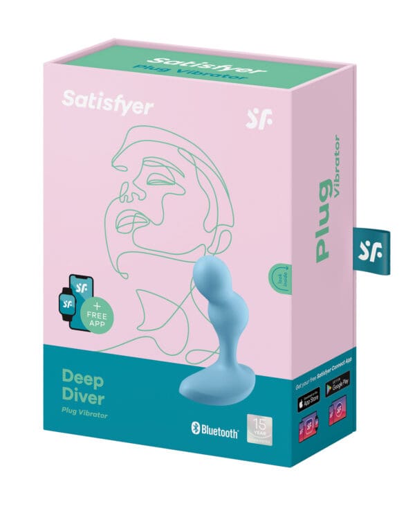 Satisfyer Deep Diver - Light Blue - Image 5