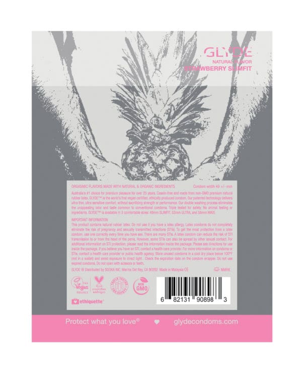 Glyde Slim Strawberry - Pack of 4 - Image 2