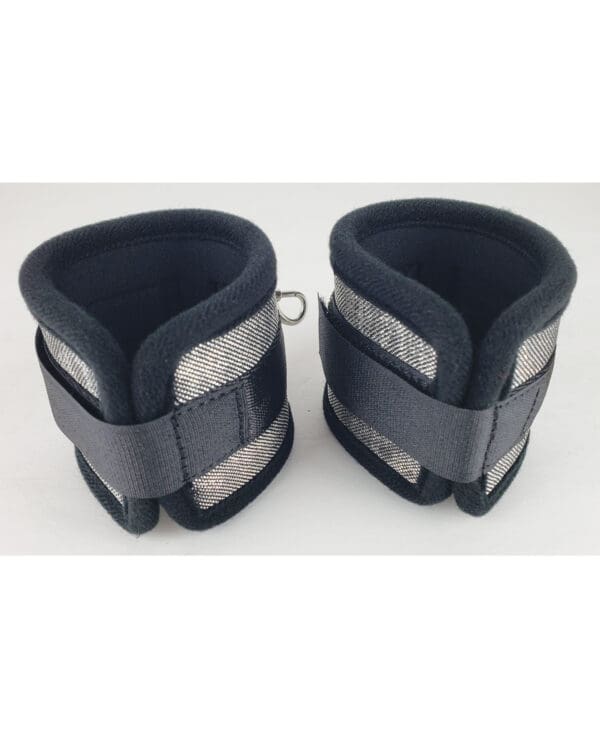 Spartacus Wrist Restraints - Neoprene Silver - Image 2