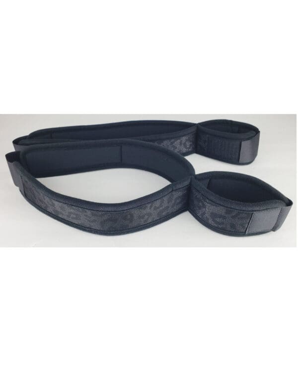 Spartacus Wrist to Thigh Cuffs - Neoprene Black - Image 2