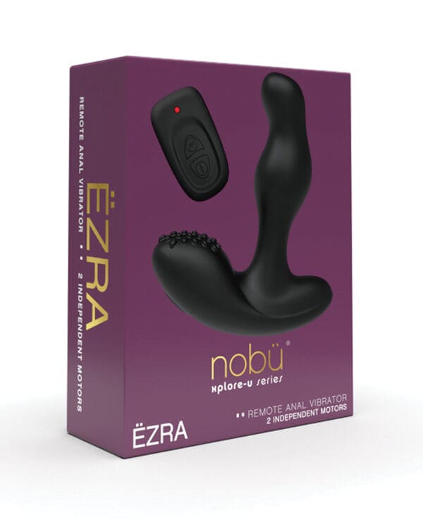 Nobu X-plore U Ezra Anal Vibrator - Black - Image 3