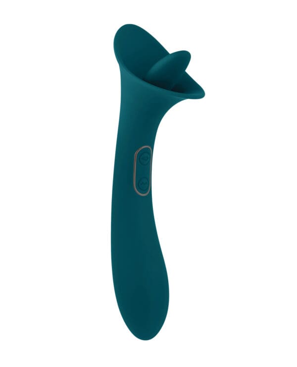 Playboy Pleasure True Indulgence Vibrator - Deep Teal - Image 3