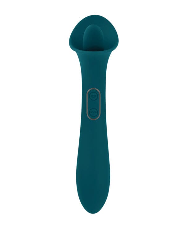 Playboy Pleasure True Indulgence Vibrator - Deep Teal - Image 4