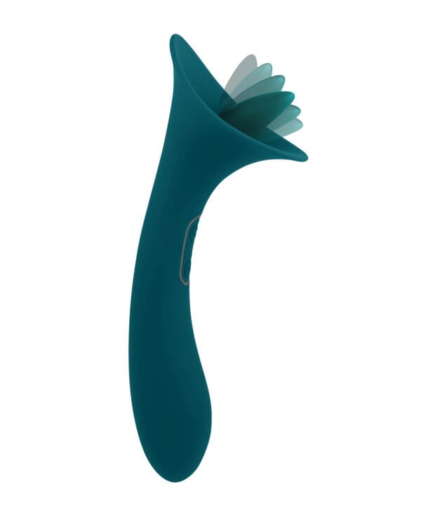 Playboy Pleasure True Indulgence Vibrator - Deep Teal - Image 5