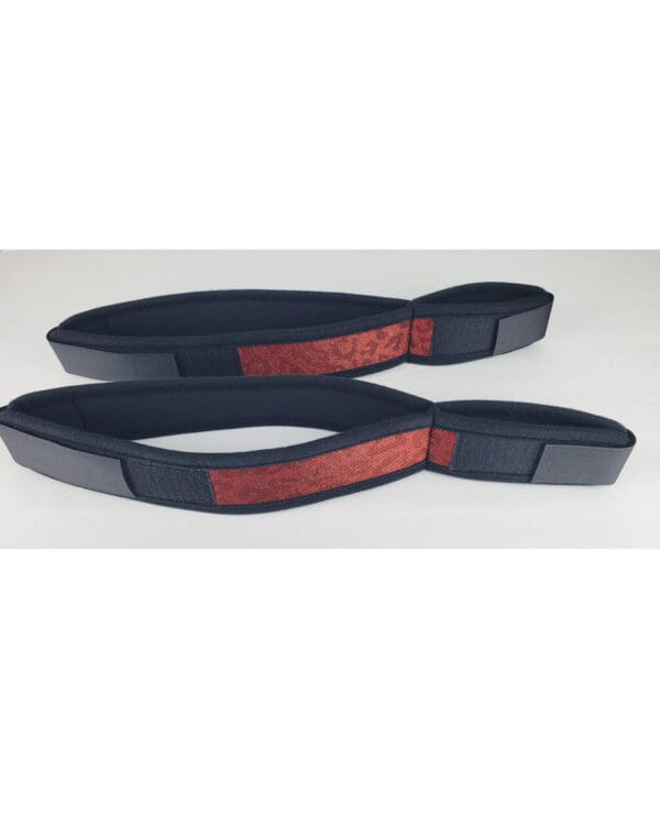Spartacus Wrist to Thigh Cuffs - Neoprene Red - Image 2