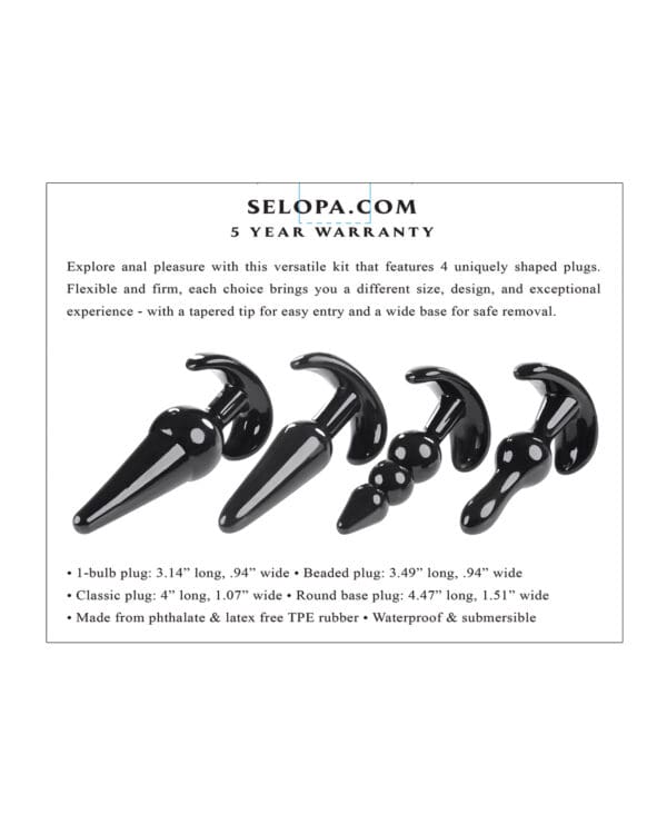 Selopa Intro to Plugs - Black - Image 5