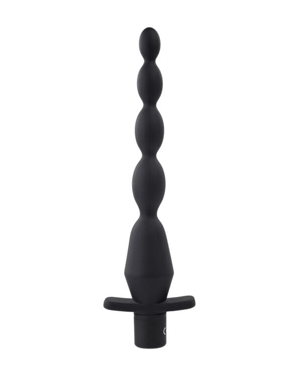 Selopa Vibrating Butt Beads - Black - Image 2