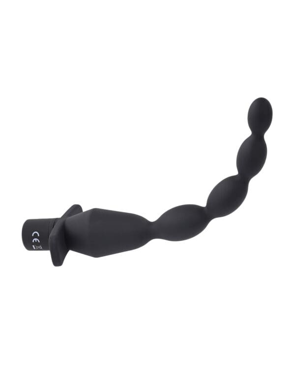 Selopa Vibrating Butt Beads - Black - Image 3