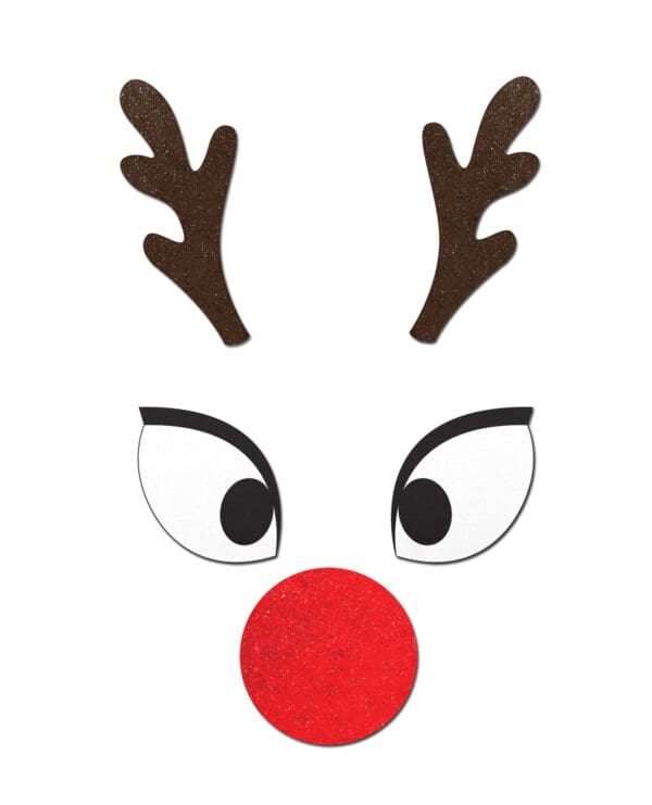 Pastease Premium Holiday Reindeer Boob Kit - Multi O/S - Image 2