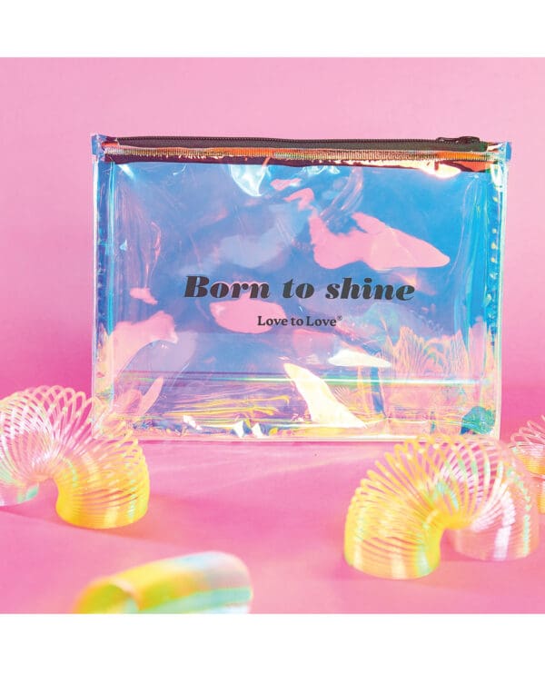 Love to Love Born to Shine Pouch - Black Onyx - Image 2
