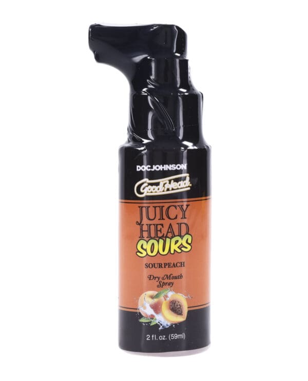 GoodHead Juicy Head Dry Mouth Spray - 2 oz Sour Peach - Image 3