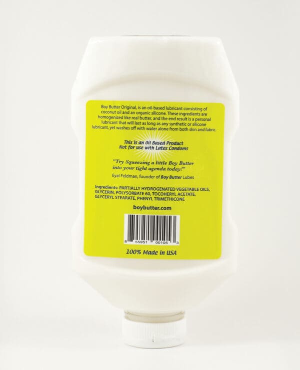 Boy Butter - 25 oz  Squeeze Bottle - Image 2