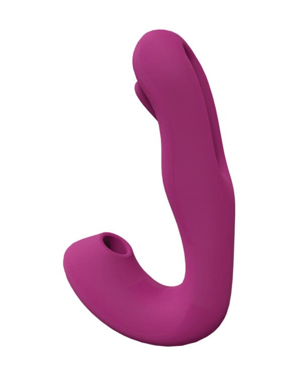 Shots Vive Yuna Dual Action Airwave Vibrator & G-Spot Stimulator - Pink - Image 5