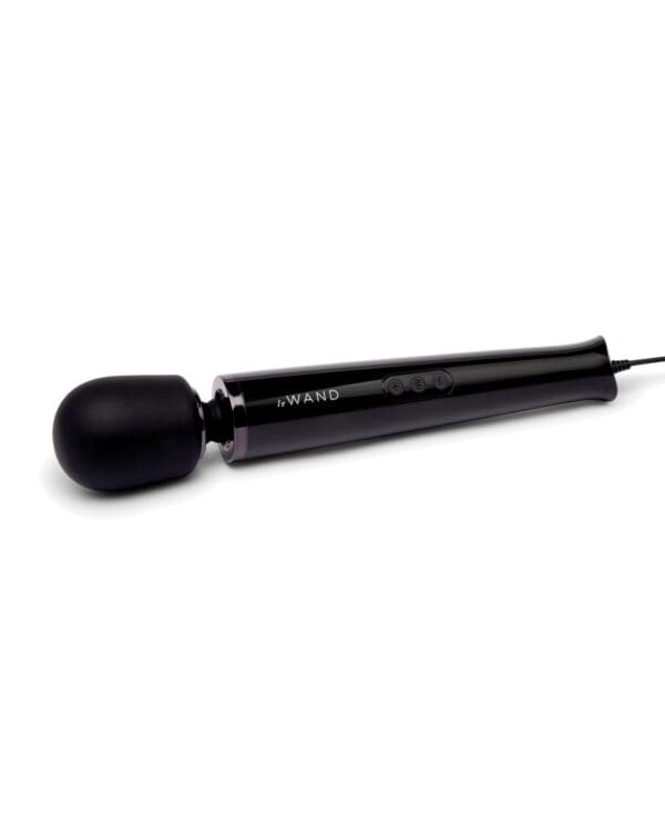 Le Wand Powerful Plug-In Vibrating Massager - Black - Image 2