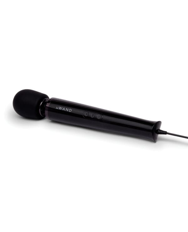 Le Wand Powerful Plug-In Vibrating Massager - Black - Image 3