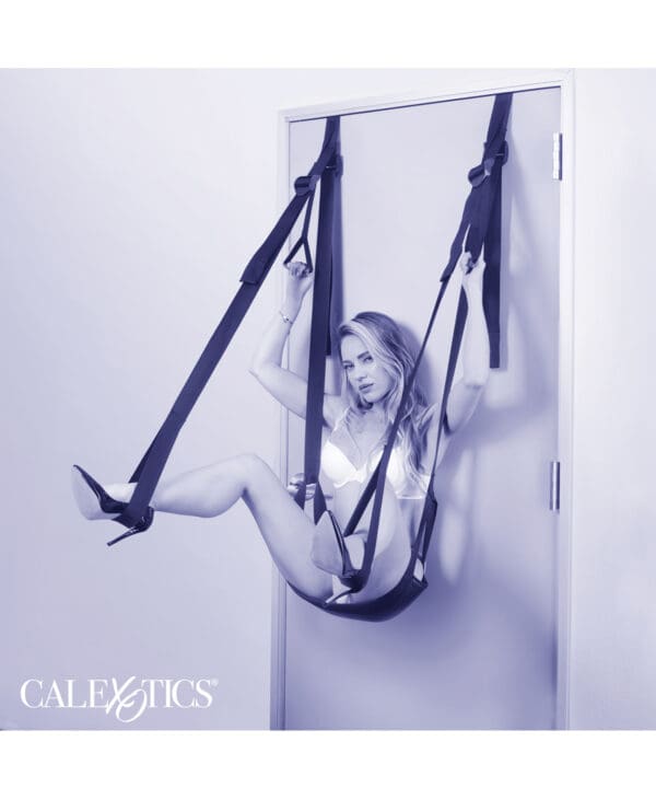 Nocturnal Collection Sex Swing - Black - Image 5