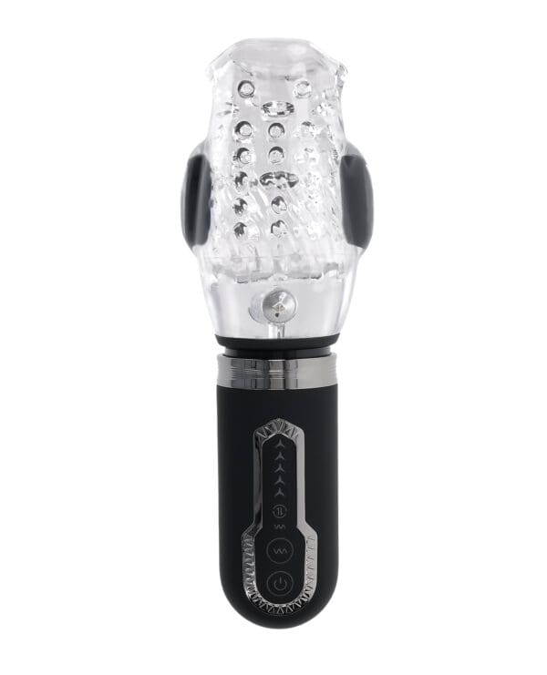 Zero Tolerance Thrill Ride Rechargeable Stroker - Black/Clear - Image 2