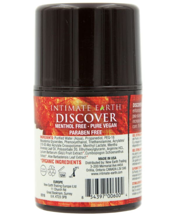 Intimate Earth Discover G-Spot Gel - 30 ml - Image 2