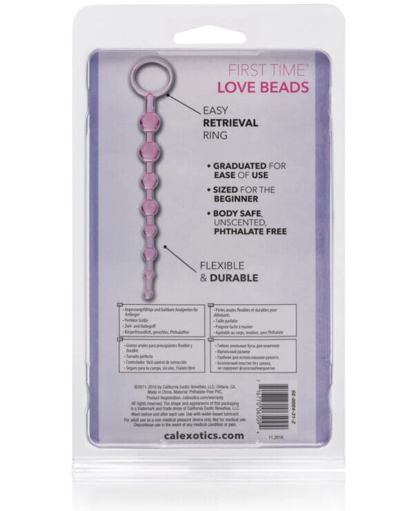 First Time Love Beads - Pink - Image 2