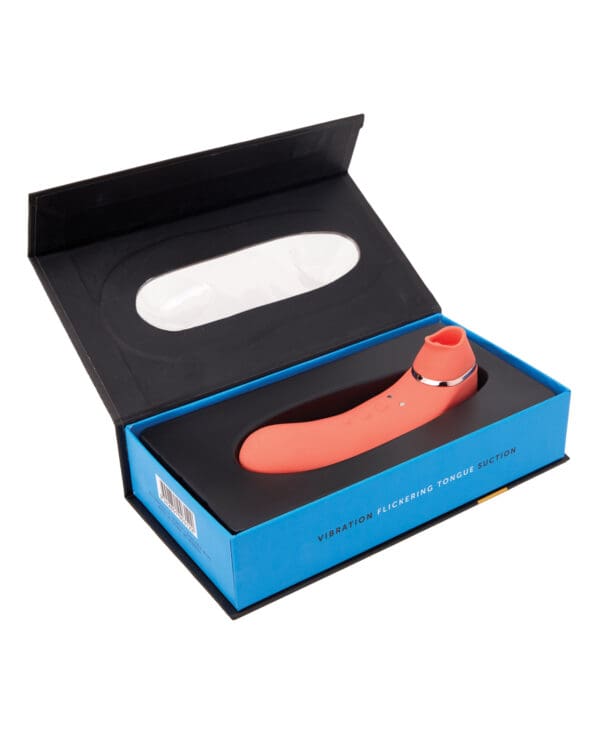 Nu Sensuelle Trinitii Tongue Vibe - Coral - Image 2