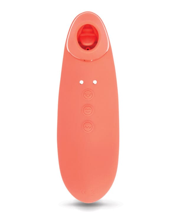 Nu Sensuelle Trinitii Tongue Vibe - Coral - Image 3
