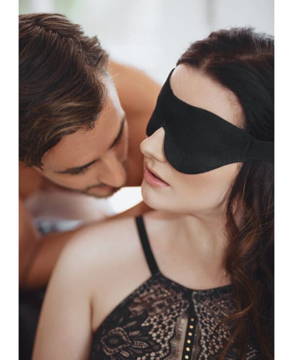 Sportsheets Soft Blindfold - Black - Image 5
