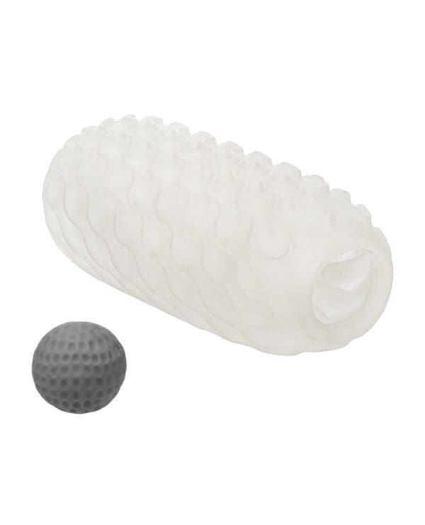 Boundless Reversible Squishy Ball Stroker - Smoke - Image 2