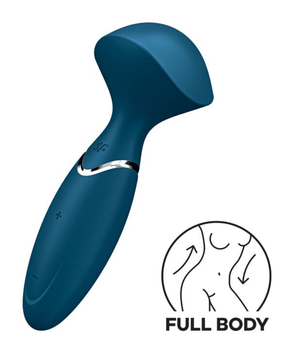 Satisfyer Mini Wand-er - Blue - Image 4